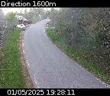 Webcam en direction de la Station de ski de Puy-Saint-Vincent 1600 sur la D804, au début de l'ascension vers la station en venant du village de Puy-Saint-Vincent