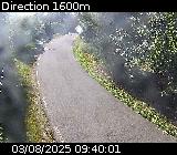 Webcam en direction de la Station de ski de Puy-Saint-Vincent 1600 sur la D804, au début de l'ascension vers la station en venant du village de Puy-Saint-Vincent