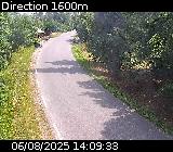 Webcam en direction de la Station de ski de Puy-Saint-Vincent 1600 sur la D804, au début de l'ascension vers la station en venant du village de Puy-Saint-Vincent