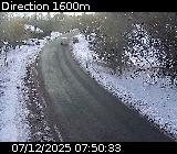 Webcam en direction de la Station de ski de Puy-Saint-Vincent 1600 sur la D804, au début de l'ascension vers la station en venant du village de Puy-Saint-Vincent