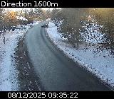 Webcam en direction de la Station de ski de Puy-Saint-Vincent 1600 sur la D804, au début de l'ascension vers la station en venant du village de Puy-Saint-Vincent