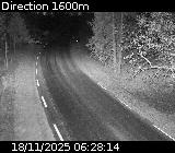 Webcam en direction de la Station de ski de Puy-Saint-Vincent 1600 sur la D804, au début de l'ascension vers la station en venant du village de Puy-Saint-Vincent