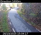 Webcam en direction de la Station de ski de Puy-Saint-Vincent 1600 sur la D804, au début de l'ascension vers la station en venant du village de Puy-Saint-Vincent