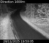 Webcam en direction de la Station de ski de Puy-Saint-Vincent 1600 sur la D804, au début de l'ascension vers la station en venant du village de Puy-Saint-Vincent