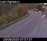 Webcam à la jonction de la D994e et de la D4 à Les Vigneaux