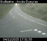 Webcam sur la D902 à la sortie de Guillestre, en direction de Queyras