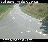 Webcam sur la D902 à la sortie de Guillestre, en direction de Queyras