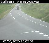 Webcam sur la D902 à la sortie de Guillestre, en direction de Queyras