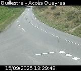 Webcam sur la D902 à la sortie de Guillestre, en direction de Queyras