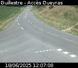 Webcam sur la D902 à la sortie de Guillestre, en direction de Queyras