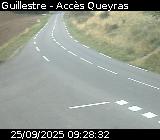 Webcam sur la D902 à la sortie de Guillestre, en direction de Queyras