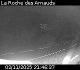 Webcam à La Roche-des-Arnauds sur la D994. Vue orientée vers Gap