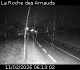 Webcam à La Roche-des-Arnauds sur la D994. Vue orientée vers Gap