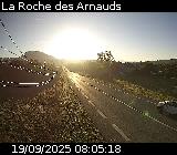 <h2>Webcam à La Roche-des-Arnauds sur la D994. Vue orientée vers Gap</h2>