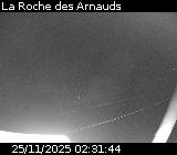 <h2>Webcam à La Roche-des-Arnauds sur la D994. Vue orientée vers Gap</h2>
