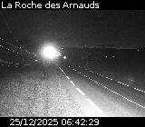 Webcam à La Roche-des-Arnauds sur la D994. Vue orientée vers Gap