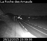 Webcam à La Roche-des-Arnauds sur la D994. Vue orientée vers Gap