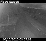 Webcam au niveau du centre de la station de Risoul 1850 sur la D186