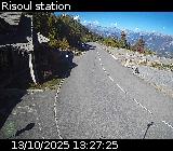 <h2>Webcam au niveau du centre de la station de Risoul 1850 sur la D186</h2>