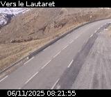 Caméra routière France - D1091, à proximité du col du Lautaret. Vue multiple entre le Refuge du Lautaret, la route vers Briançon et la route vers le Lautaret