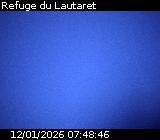 Caméra routière France - D1091, à proximité du col du Lautaret. Vue multiple entre le Refuge du Lautaret, la route vers Briançon et la route vers le Lautaret