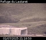 Caméra routière France - D1091, à proximité du col du Lautaret. Vue multiple entre le Refuge du Lautaret, la route vers Briançon et la route vers le Lautaret