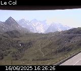 <h2>Caméra routière France - D1091, à proximité du col du Lautaret. Vue multiple entre le Refuge du Lautaret, la route vers Briançon et la route vers le Lautaret</h2>