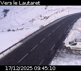 <h2>Caméra routière France - D1091, à proximité du col du Lautaret. Vue multiple entre le Refuge du Lautaret, la route vers Briançon et la route vers le Lautaret</h2>