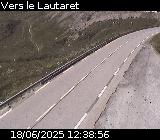 Caméra routière France - D1091, à proximité du col du Lautaret. Vue multiple entre le Refuge du Lautaret, la route vers Briançon et la route vers le Lautaret