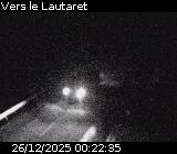 Caméra routière France - D1091, à proximité du col du Lautaret. Vue multiple entre le Refuge du Lautaret, la route vers Briançon et la route vers le Lautaret