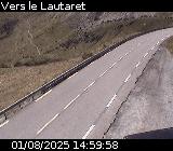 Caméra routière France - D1091, à proximité du col du Lautaret. Vue multiple entre le Refuge du Lautaret, la route vers Briançon et la route vers le Lautaret