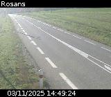 <h2>Webcam à Rosans au niveau du col du Collet sur la D994. Vue orientée vers Rémuzat</h2>
