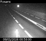 <h2>Webcam à Rosans au niveau du col du Collet sur la D994. Vue orientée vers Rémuzat</h2>