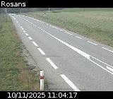 <h2>Webcam à Rosans au niveau du col du Collet sur la D994. Vue orientée vers Rémuzat</h2>