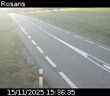 <h2>Webcam à Rosans au niveau du col du Collet sur la D994. Vue orientée vers Rémuzat</h2>