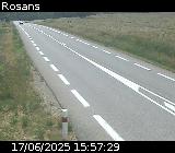 <h2>Webcam à Rosans au niveau du col du Collet sur la D994. Vue orientée vers Rémuzat</h2>