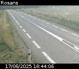 Webcam à Rosans au niveau du col du Collet sur la D994. Vue orientée vers Rémuzat