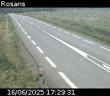 Webcam à Rosans au niveau du col du Collet sur la D994. Vue orientée vers Rémuzat