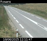 <h2>Webcam à Rosans au niveau du col du Collet sur la D994. Vue orientée vers Rémuzat</h2>
