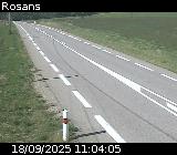<h2>Webcam à Rosans au niveau du col du Collet sur la D994. Vue orientée vers Rémuzat</h2>