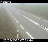 Webcam à Rosans au niveau du col du Collet sur la D994. Vue orientée vers Rémuzat