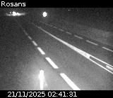Webcam à Rosans au niveau du col du Collet sur la D994. Vue orientée vers Rémuzat