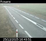 Webcam à Rosans au niveau du col du Collet sur la D994. Vue orientée vers Rémuzat