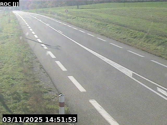 <h2>Webcam à Rosans au niveau du col du Collet sur la D994. Vue orientée vers Rémuzat</h2>