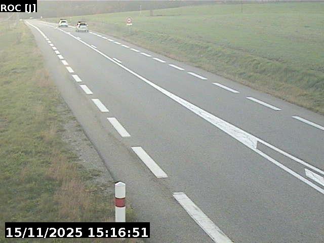 <h2>Webcam à Rosans au niveau du col du Collet sur la D994. Vue orientée vers Rémuzat</h2>