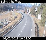 Webcam D1091 à Saint-Chaffrey, en direction de La-Salle-les-Alpes en provenance de Briançon