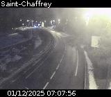 Webcam D1091 à Saint-Chaffrey, en direction de La-Salle-les-Alpes en provenance de Briançon