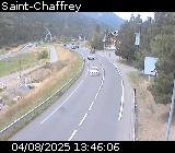 Webcam D1091 à Saint-Chaffrey, en direction de La-Salle-les-Alpes en provenance de Briançon