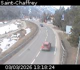 Webcam D1091 à Saint-Chaffrey, en direction de La-Salle-les-Alpes en provenance de Briançon
