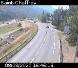 <h2>Webcam D1091 à Saint-Chaffrey, en direction de La-Salle-les-Alpes en provenance de Briançon</h2>